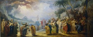 Moïse choisissant les soixante-dix anciens