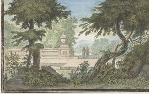 Paysage arcadien