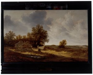 Au bord de la route - Jacob van Mosscher