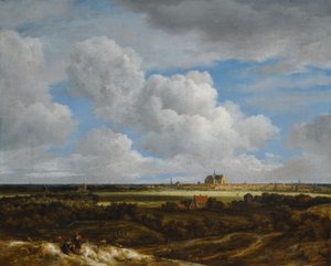 Allemand : Blick auf Haarlem Vue de Haarlem (Haerlempje) - Jacob van Ruisdael