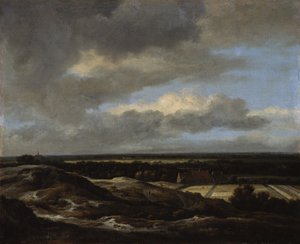 Haarlem vue des dunes au nord-ouest - Jacob van Ruisdael