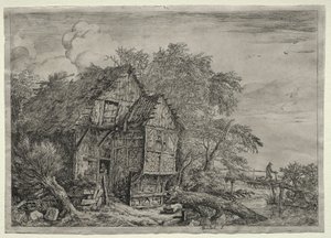 Le petit pont - Jacob van Ruisdael