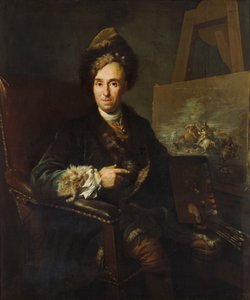 Le peintre de batailles Ignace-Jacques Parrocel - Jacob van Schuppen