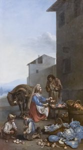 Marchand de fruits - Jacob van Staverden