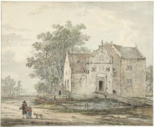 Château IJzendoorn dans la Betuwe - Jacob van Strij