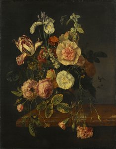 Nature morte avec des fleurs - Jacob van Walscapelle (attributed to)