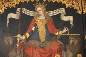 Justice entre les archanges Gabriel et Michel - Jacobello del Fiore