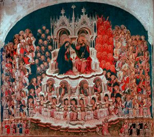 Le couronnement de la Vierge au Paradis - Jacobello del Fiore