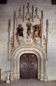 Annonciation, portail de la sacristie - Jacobo Florentino
