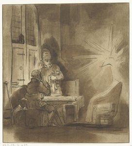 Le repas à Emmaüs - Jacobus Buys