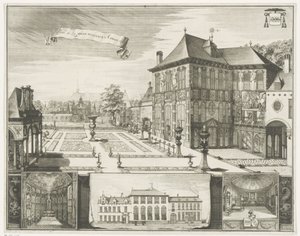 Vue de la maison de Rubens à Anvers - Jacobus Harrewijn