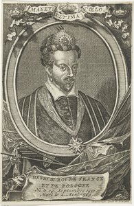 Portrait de Henri III de France, roi de Pologne et grand-duc de Lituanie - Jacobus Harrewijn