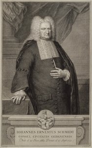 Johann Ernst Schmidt, c.1732 - Jacobus Houbracken