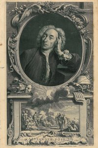 Alexander Pope - Jacobus Houbraken