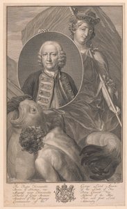 George Lord Anson - Jacobus Houbraken