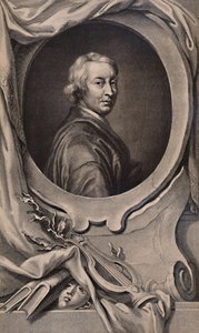 John Dryden, poète et dramaturge anglais - Jacobus Houbraken