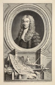 Portrait de Charles, Lord Talbot, illustration de 