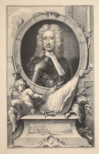 Portrait de Charles Mordaunt, comte de Peterborough, illustration de 
