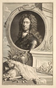 Portrait du lieutenant général Talmash, illustration de 