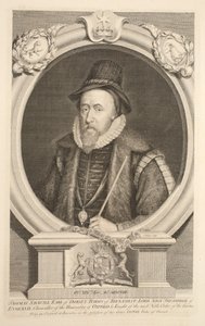 Portrait de Thomas Sackville, Comte de Dorset, Baron de Buckhurst, illustration de 
