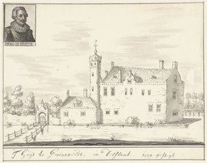 Le château Groenevelt à Delfland - Jacobus Stellingwerff