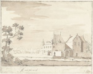Het kasteel Raaphorst bij Wassenaar - Jacobus Stellingwerff