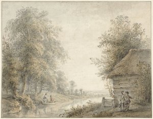 Grange de paysan près d