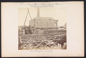 Station de pompage avec vis / Cappelle aan den IJssel le 14 mai 1869 - Jacobus van Gorkom jr.