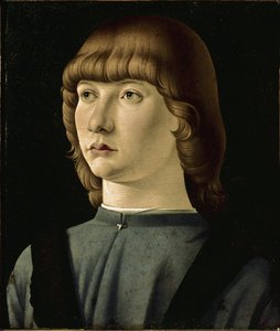Portrait de jeune homme - Jacometto (attr. to) Veneziano