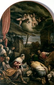 Adoration des bergers - Jacopo (1510 92) Bassano