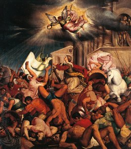 Le martyre de Sainte Catherine, par Jacopo Bassano (ca 1510-1592) - Jacopo (1510 92) Bassano