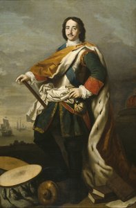 Portrait de Pierre Ier le Grand (1672-1725) - Jacopo Amigoni