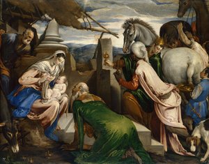 Adoration des Mages - Jacopo Bassano