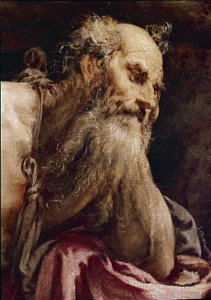 Saint Jérôme en méditation - Jacopo Bassano