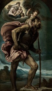 Saint Christophe, 1559 - Jacopo Bassano il vecchio