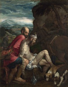 Le Bon Samaritain - Jacopo Bassano il vecchio