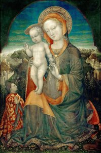 Madone et Enfant par un prince de la maison d