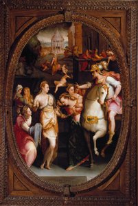 La famille de Darius devant Alexandre le Grand - Jacopo Coppi