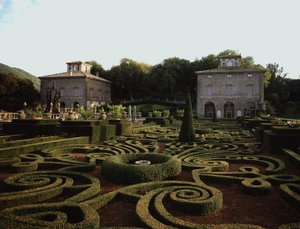 Vue de la Villa Lante - Jacopo Vignola