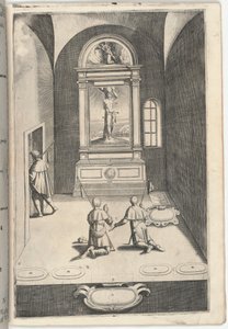 Chapelle de Saint Sébastien (Cappella di San Sebastiano) [plaque N] - Jacopo Ligozzi