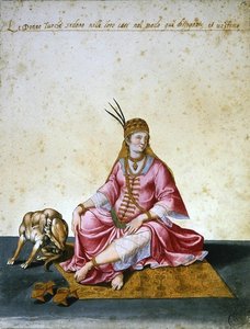 Femme turque - Jacopo Ligozzi