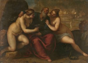 Loth et ses filles - Jacopo Palma (il Giovane)