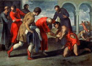 Retour du fils prodigue, après 1600 - Jacopo Palma