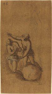 Le Baptême du Christ - Jacopo Palma il Giovane