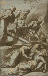 La Mise au tombeau du Christ - Jacopo Palma il Giovane