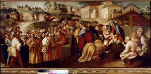 Adoration des Mages - Jacopo Pontormo