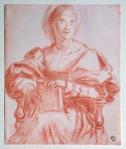 Dame assise