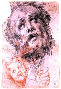 Étude de la tête de Saint Joseph, de la tête d