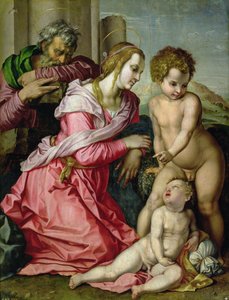 La Sainte Famille - Jacopo Pontormo