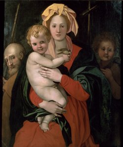 La Sainte Famille avec Saint Jean, après 1522 - Jacopo Pontormo